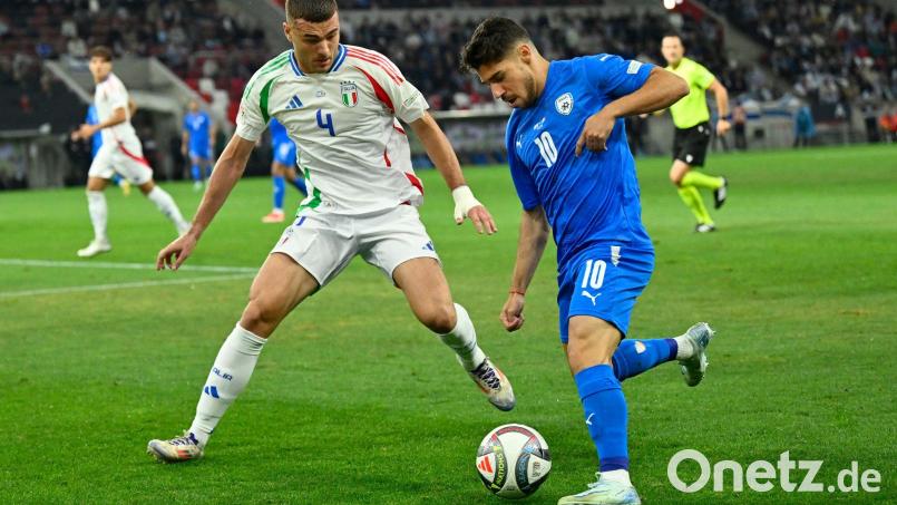 Vor gut zwei Wochen spielte Israel noch gegen Italien. Bild: Denes Erdos/AP/dpa