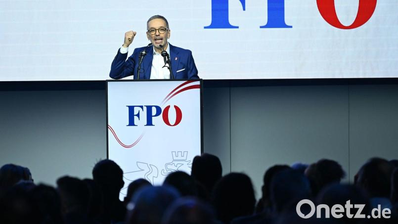 Kickl tritt unter anderem für einen „Asylstopp“ ein. Bild: Helmut Fohringer/APA/dpa