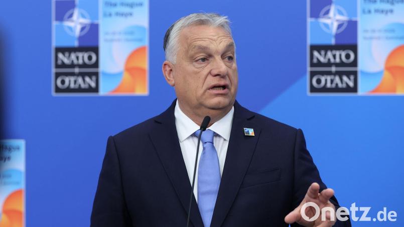 Ungarns Ministerpräsident Viktor Orban hat die Antifa zur terroristischen Vereinigung erklärt. (Archivbild) Bild: Zhao Dingzhe/XinHua/dpa