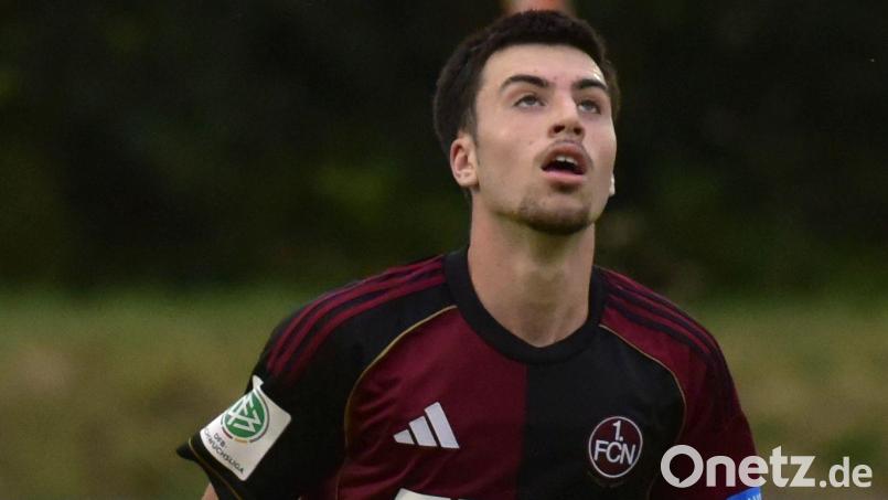 Noah Keller traf im Derby gegen die SpVgg Greuther Fürth im dritten Spiel in Folge für die U19 des Clubs. Bild: mhs