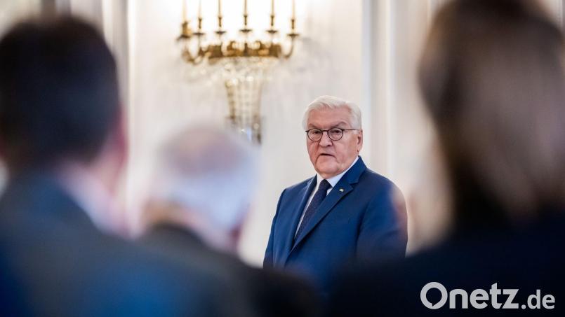 Seine Amtszeit endet im März 2027. Doch die Debatte über Steinmeiers Nachfolge hat bereits begonnen. Bild: Christoph Soeder/dpa