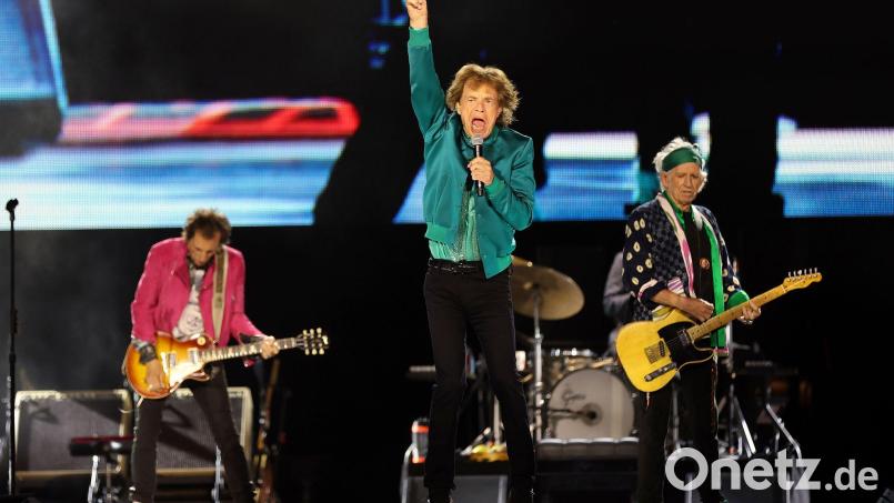 Mick Jagger und Co. ließen es nicht nur auf der Bühne krachen, sondern auch auf der Straße. (Archivbild) Bild: Scott Strazzante/San Francisco Chronicle/AP/dpa