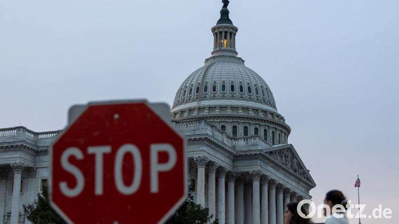 In den USA ist vorerst kein Ende des „Shutdowns“ in Sicht. Bild: Mehmet Eser/ZUMA Press Wire/dpa