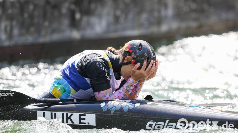 Elena Lilik aus Deutschland verpasst bei der WM in Australien im Canadier das Finale. (Archivbild) Bild: Christian Kolbert/Kolbert-Press/dpa