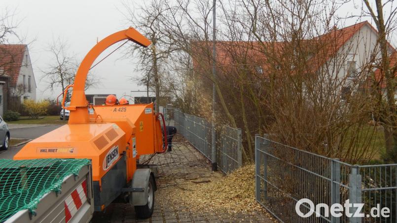 Auch dieses Jahr gibt es wieder eine Häckselaktion in Amberg. Bild: Susanne Uschold, Stadt Amberg
