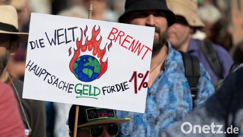 Die Unterstützung für Bewegungen für „Fridays for Future“ ist einer Umfrage zufolge leicht gesunken. (Archivbild) Bild: Boris Roessler/dpa