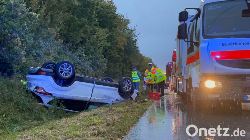 Unfallstelle auf der A3 bei Parsberg. Hier kamen eine Mutter und ihr Baby ums Leben. Bild: Felix Besold/News5/dpa