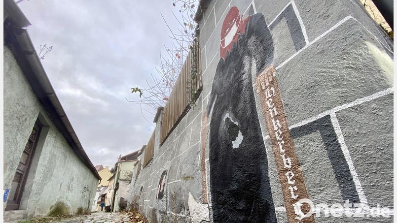 Das Henkerbergl in Amberg liegt an der Stadtmauer, ganz in der Nähe des Ziegeltores. Bild: upl
