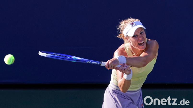 Laura Siegemund zeigte gegen die russische Favoritin Mirra Andrejewa einen großen Kampf. (Archivbild) Bild: Adam Hunger/FR110666 AP/dpa
