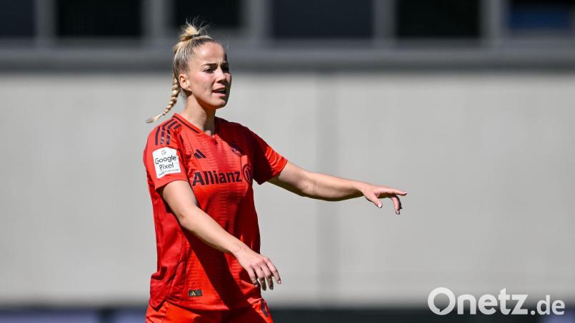 DFB-Kapitänin Giulia Gwinn und der FC Bayern nehmen einen neuen Anlauf in der Königsklasse (Archivbild) Bild: Harry Langer/dpa