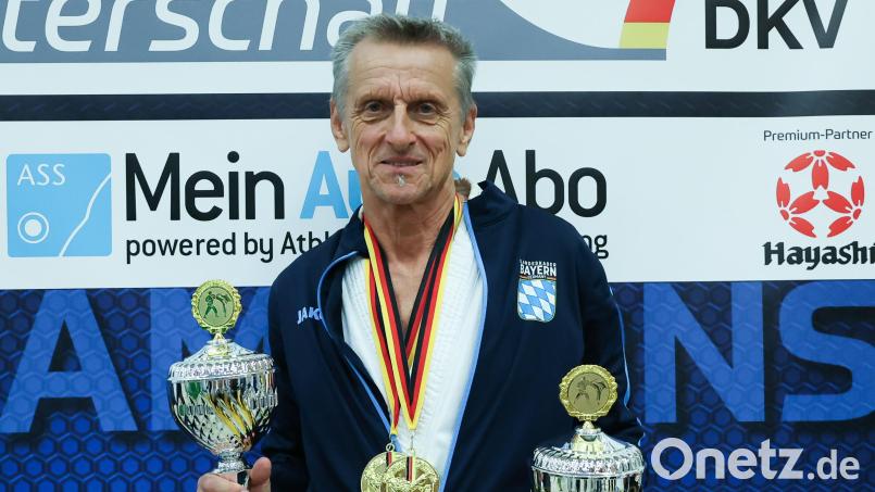 Dieter Baller holte sich zwei deutsche Meistertitel im Karate. Bild: Gitti Krauser 