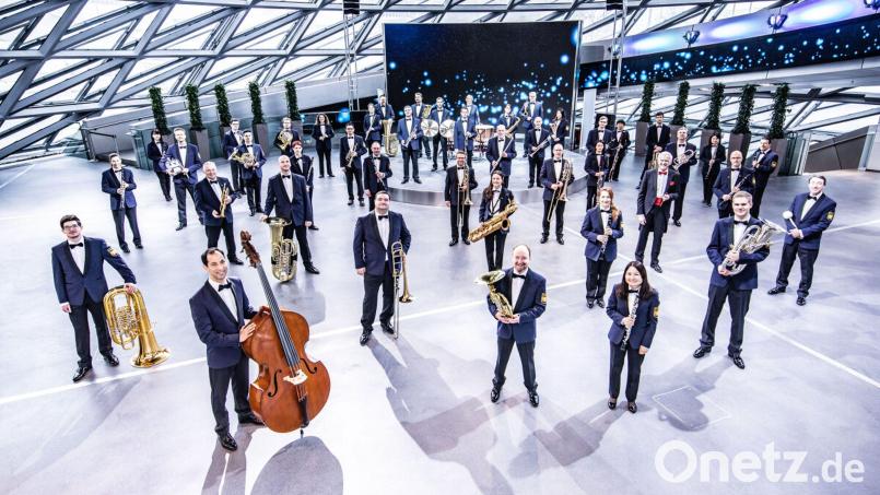 Das Polizeiorchester Bayern spielt in Weiden ein Benefizkonzert. Bild: Tobias Epp/Polizeiorchester Bayern/exb