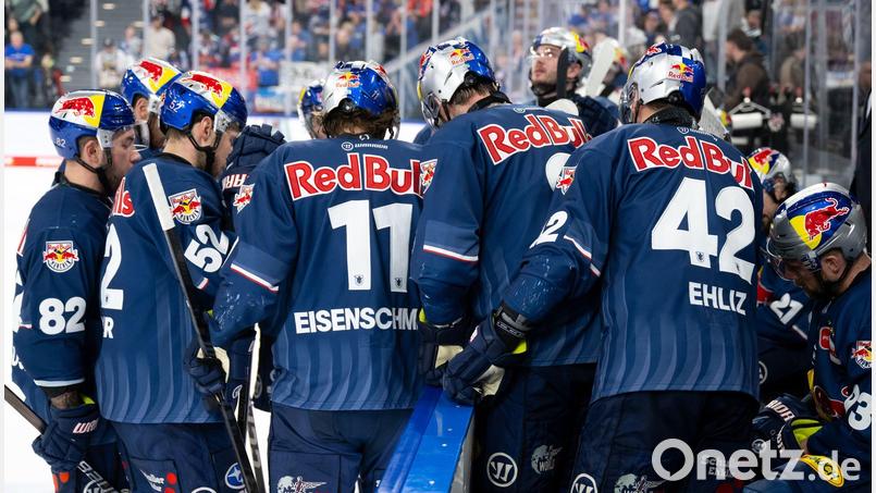 Bekommen künftig noch einen vierten Torhüter: Die Eishockey-Profis des EHC Red Bull München. (Archivfoto) Bild: Sven Hoppe/dpa
