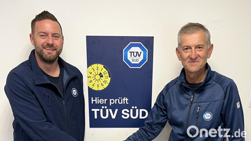 Christian Geweth und Rudolf Hecht. Bild: kro