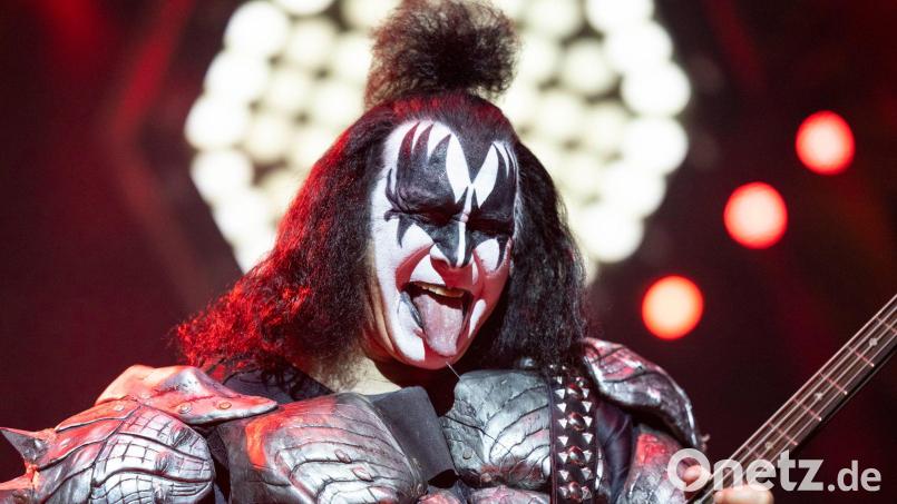 Rockveteran Gene Simmons baut in Kalifornien einen Unfall. (Archivbild) Bild: Thomas Banneyer/dpa
