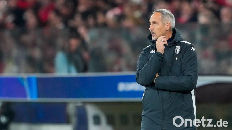 Für den bisherigen Trainer Adi Hütter ist bei der AS Monaco Schluss. Bild: Armando Franca/AP/dpa