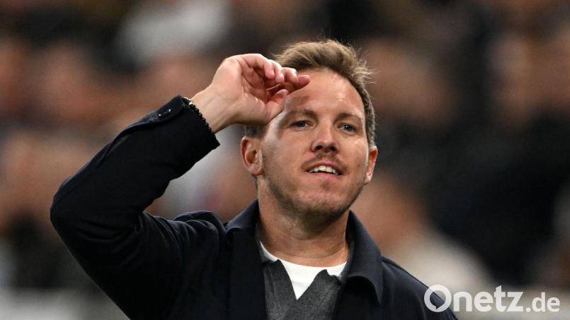 Der Blick geht nach vorne: Julian Nagelsmann erwartet auch in Belfast einen Sieg. Bild: Federico Gambarini/dpa