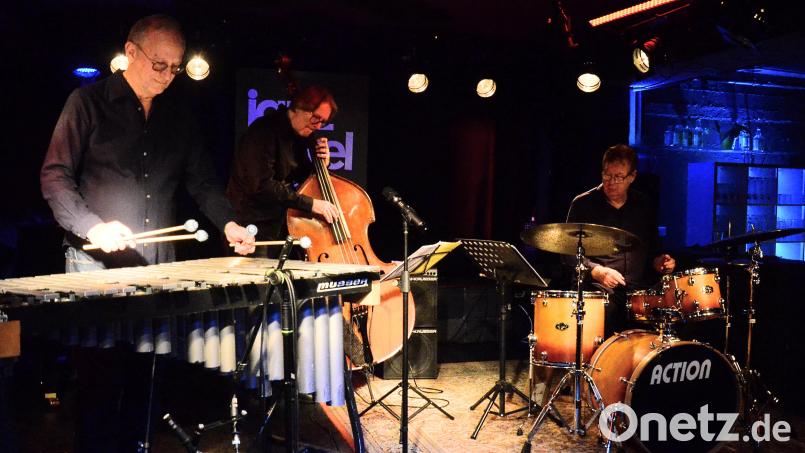 Das Wolfgang-Lackerschmid-Trio bei seinem Auftritt in Weiden. Bild: Kunz