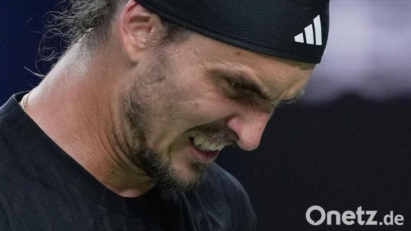 Alexander Zverev hinkt seiner Topform weit hinterher. Bild: Andy Wong/AP/dpa