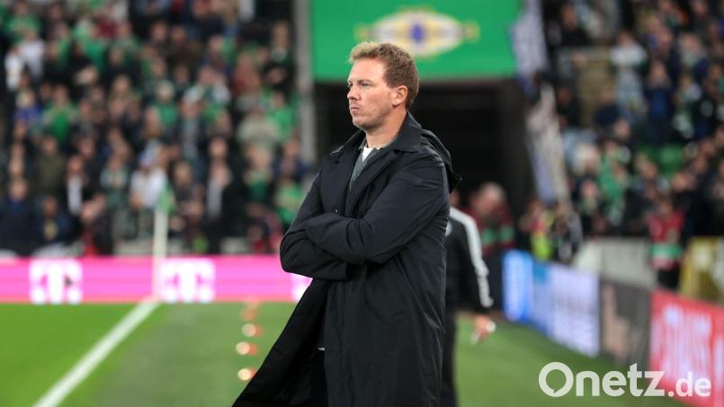 Bundestrainer Julian Nagelsmann äußert sich zur Torwart-Diskussion. Bild: Liam Mcburney/PA Wire/dpa