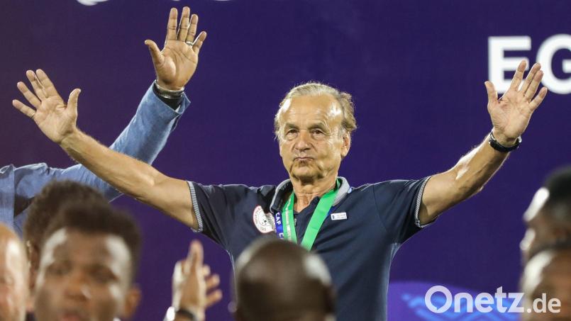 Trainer Gernot Rohr verpasste mit Benin die Qualifikation für die WM. Bild: Gehad Hamdy/dpa