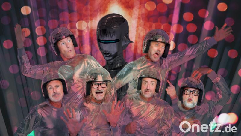 Comedy und a Cappella vereint, mit der Show &quot;Six Pack&quot; Bild: Lars Kienle/exb