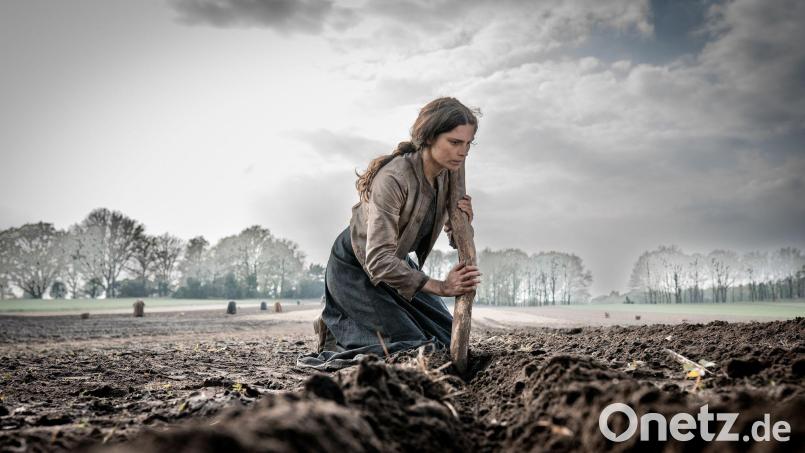 Schauspielerin Harriet Herbig-Matten in der ARD-Historienserie „Schwarzes Gold“. Bild: Boris Laewen/NDR/dpa