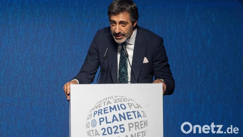 Juan del Val hat den mit einer Million Euro dotierten Planeta-Preis gewonnen. Bild: Lorena Sopêna/EUROPA PRESS/dpa