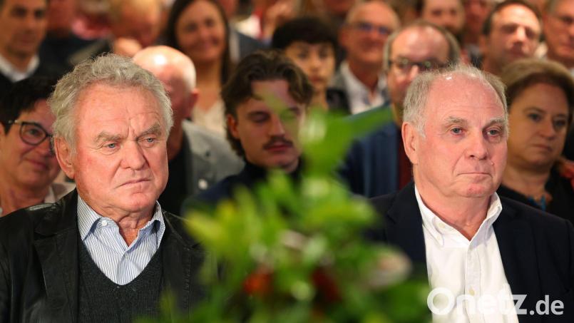 Sepp Maier (l) und Uli Hoeneß können auf eine lange gemeinsame Vergangenheit zurückblicken. Bild: Karl-Josef Hildenbrand/dpa