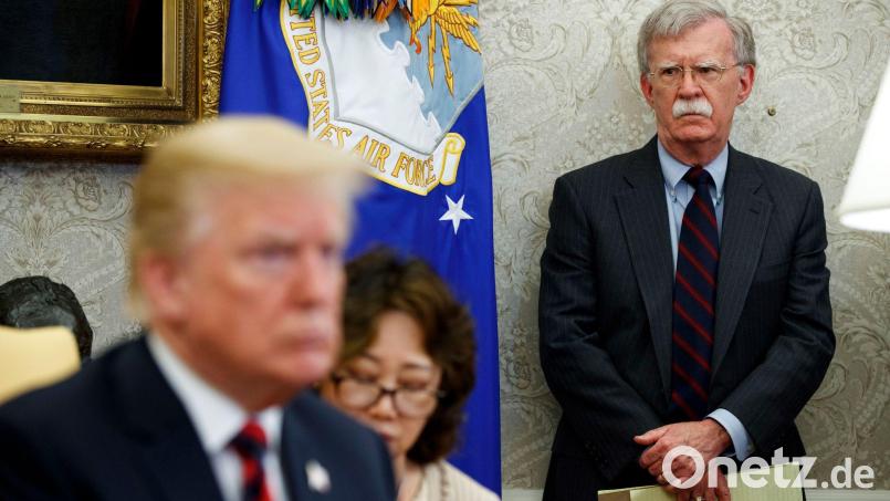 Bolton veröffentlichte 2020 ein Enthüllungsbuch, in dem er ein vernichtendes Bild von Trump zeichnete. (Archivbild) Bild: Evan Vucci/AP/dpa
