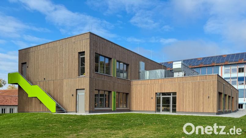 Der Ausbau des Offenen Ganztags und der Mensa der Dreifaltigkeits-Grundschule ist abgeschlossen. Bild: Wolfgang Steinbacher