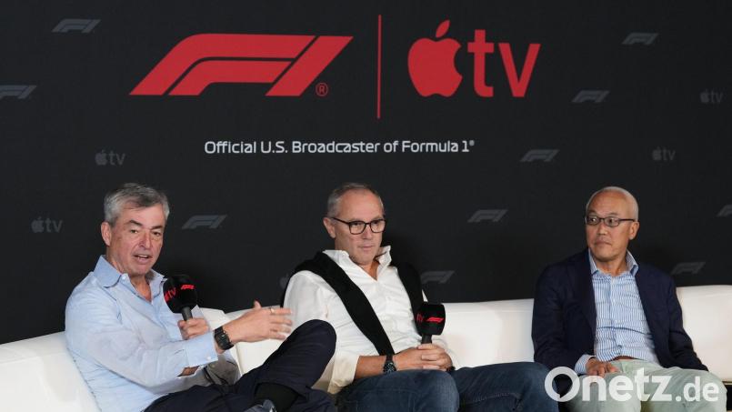 Alle sind gespannt, was aus der Partnerschaft der Formel 1 mit Apple entstehen kann. Bild: Eric Gay/AP/dpa