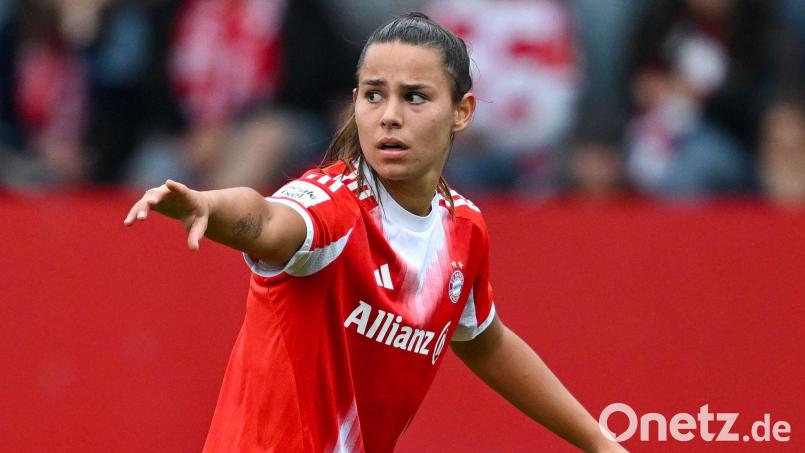 Schon wieder verletzt: Nationalspielerin Lena Oberdorf. (Archivbild) Bild: Sven Hoppe/dpa