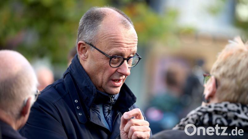 CDU-Chef Merz zieht klare Linie: keine Zusammenarbeit mit der AfD mit ihm als Parteivorsitzendem. (Archivbild) Bild: Christoph Reichwein/dpa