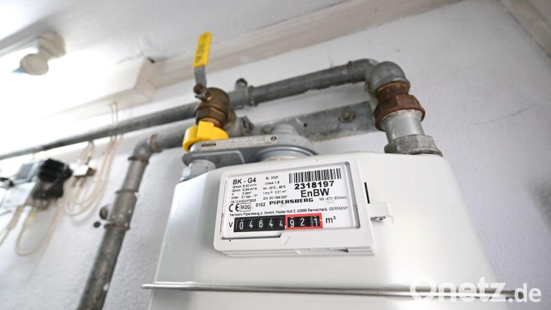 Die Gaszähler in vielen Haushalten in Waldsassen blieben am späten Montagvormittag stehen: Nach einer kurzen Unterbrechung der Gasversorgung schalteten sich viele Brenner störungsbedingt aus. Symbolbild: Bernd Weißbrod/dpa