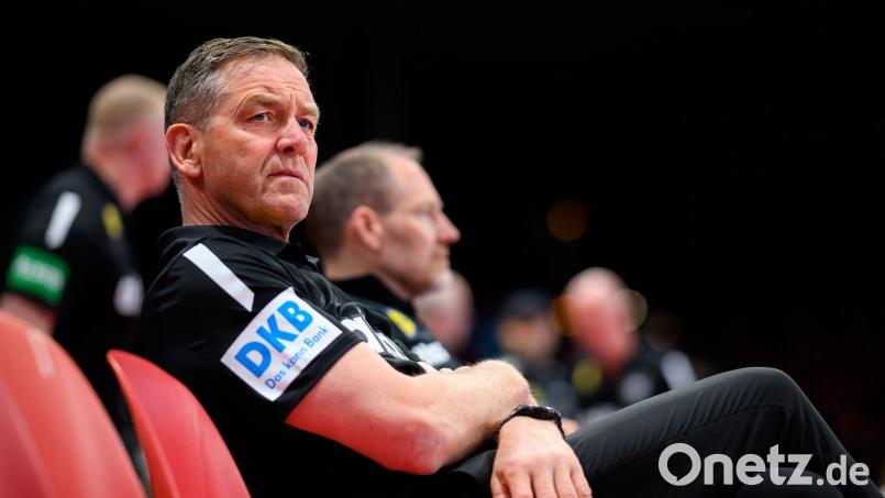 Bundestrainer Alfred Gislason und die deutschen Handballer bestreiten zwei Tests gegen Kroatien. Bild: Marco Wolf/dpa