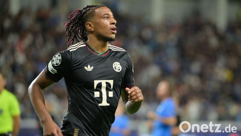 Michael Olise ist beim FC Bayern auch in seiner zweiten Saison in bestechender Form. (Archivfoto) Bild: Peter Kneffel/dpa