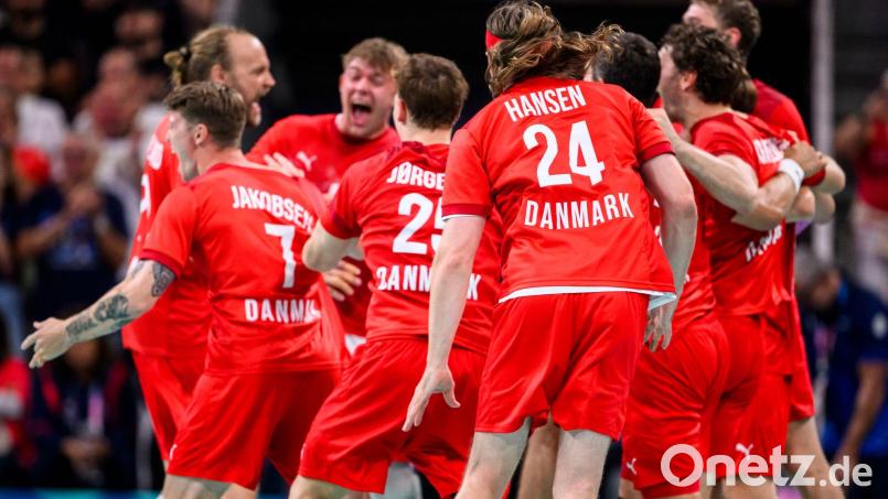 Dänemark sicherte sich bei den Olympischen Spielen 2024 in Paris die Goldmedaille. Bild: Tom Weller/dpa