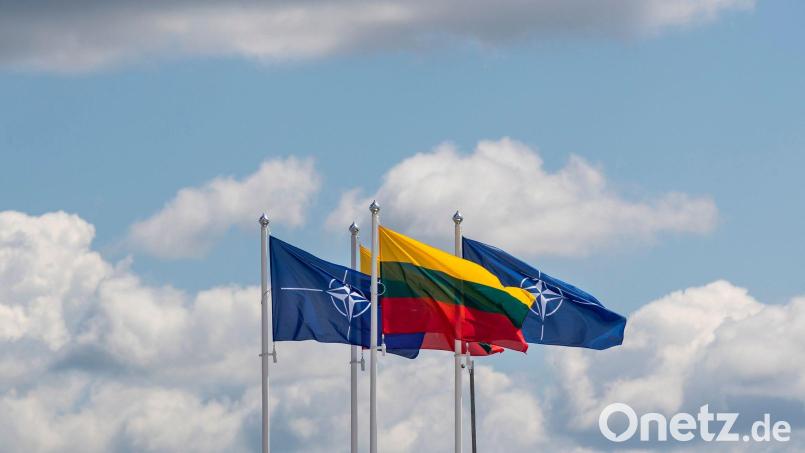Litauen beklagt eine Verletzung seines Luftraums durch Russland. (Symbolbild) Bild: Mindaugas Kulbis/AP/dpa