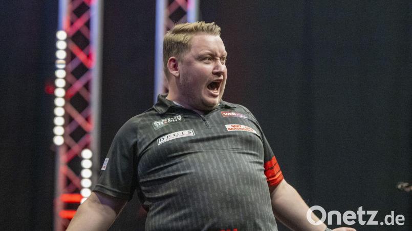 In Dortmund zum ersten Mal eine Runde weiter: Martin Schindler. (Archivbild) Bild: Urs Flueeler/KEYSTONE/dpa