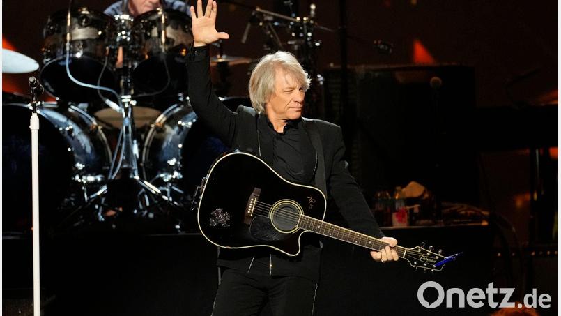 Die US-Rockband Bon Jovi kündigt nach längerer Pause eine Tournee an. (Archivbild) Bild: Chris Pizzello/AP/dpa