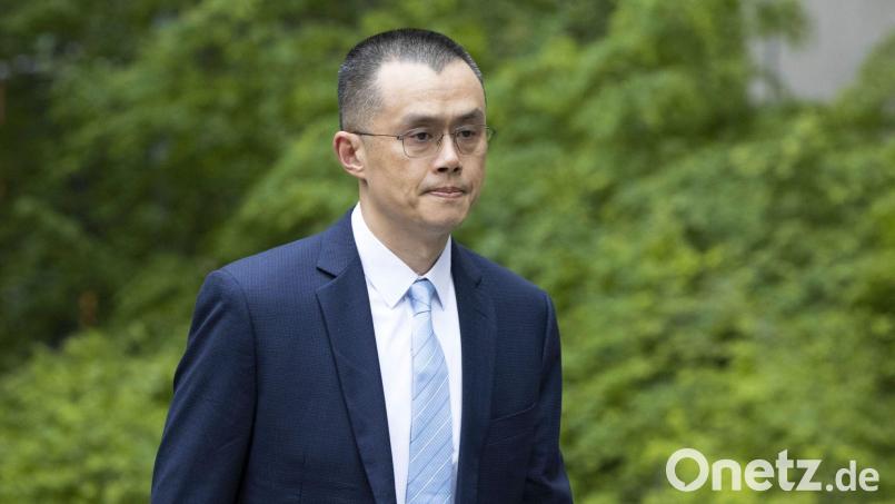 Changpeng Zhao hatte vier Monate in einem US-Gefängnis verbracht. (Archivbild) Bild: Ellen M. Banner/The Seattle Times/AP/dpa