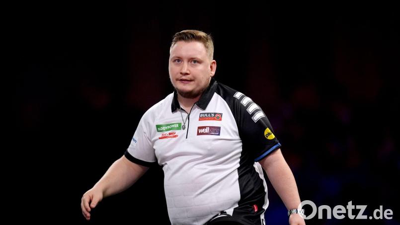 Muss trotz des Einzugs in die nächste Runde aus seinem Hotel raus: Martin Schindler. (Archivbild) Bild: John Walton/PA Wire/dpa