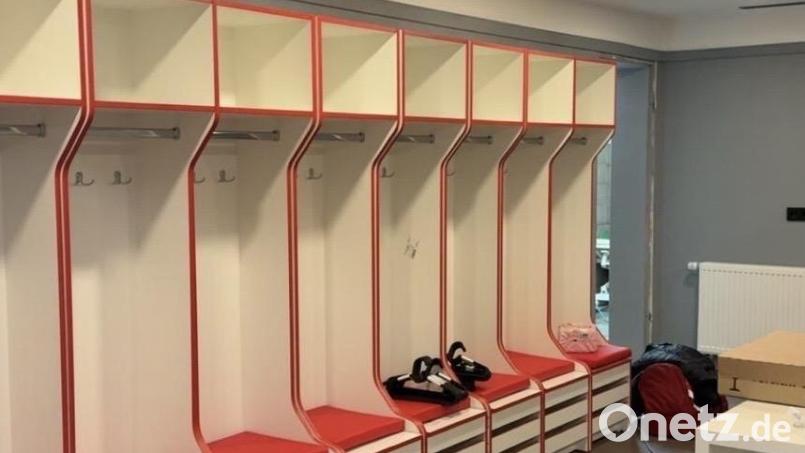 Beim SV Inter Bergsteig wurde die Kabine vergangenes Jahr auf Vordermann gebracht. Bild: Nikolei Dürbeck