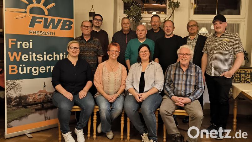 Die Kandidaten des Freien Wählerblocks Pressath Bild: Freier Wählerblock Pressath