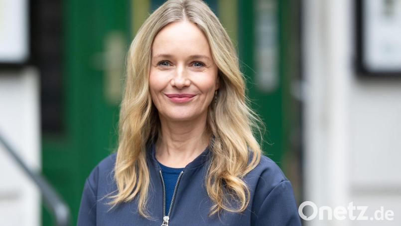 Mit elf hat sie den ersten Film gedreht: Stefanie Stappenbeck,. Bild: Sebastian Gollnow/dpa