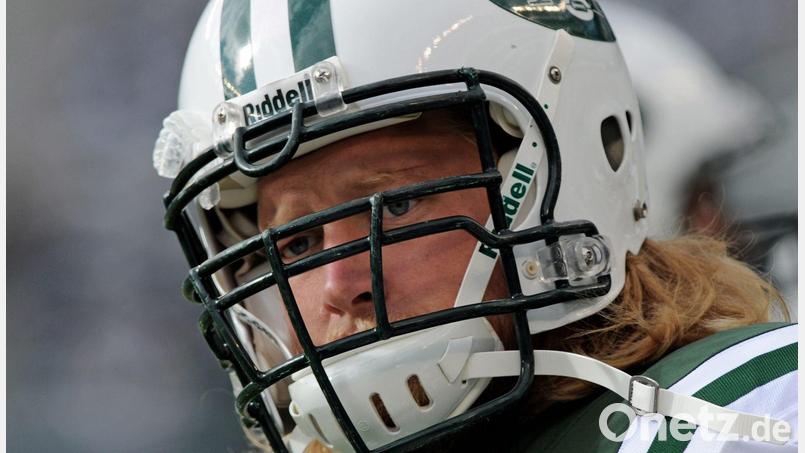 Nick Mangold, hier im Einsatz für die New York Jets, starb mit nur 41 Jahren. (Archivbild) Bild: picture alliance / dpa