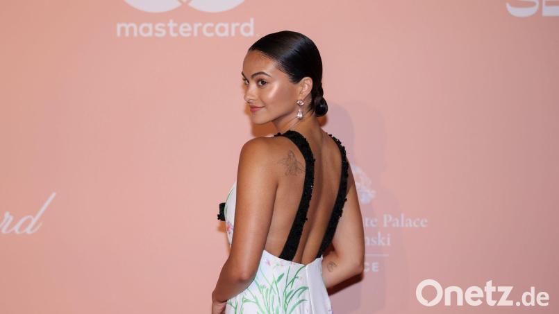 "Riverdale"-Schauspielerin Camila Mendes ist jetzt verlobt. (Archivbild) Bild: Vianney Le Caer/Invision/AP