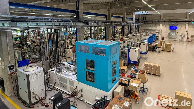 Ein Blick in eine Halle von Elasto zeigt: Hier ist alles auf dem neuesten Stand der Technik. Archivbild: Stephan Huber