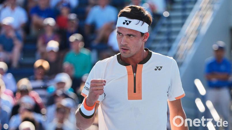 Daniel Altmaier steht in Paris in Runde zwei. Bild: Pamela Smith/FR172156 AP/dpa